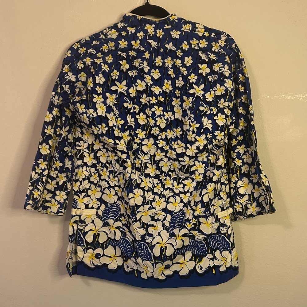 Andrade Vintage Floral Cardigan Shirt - Picture 2 of 4